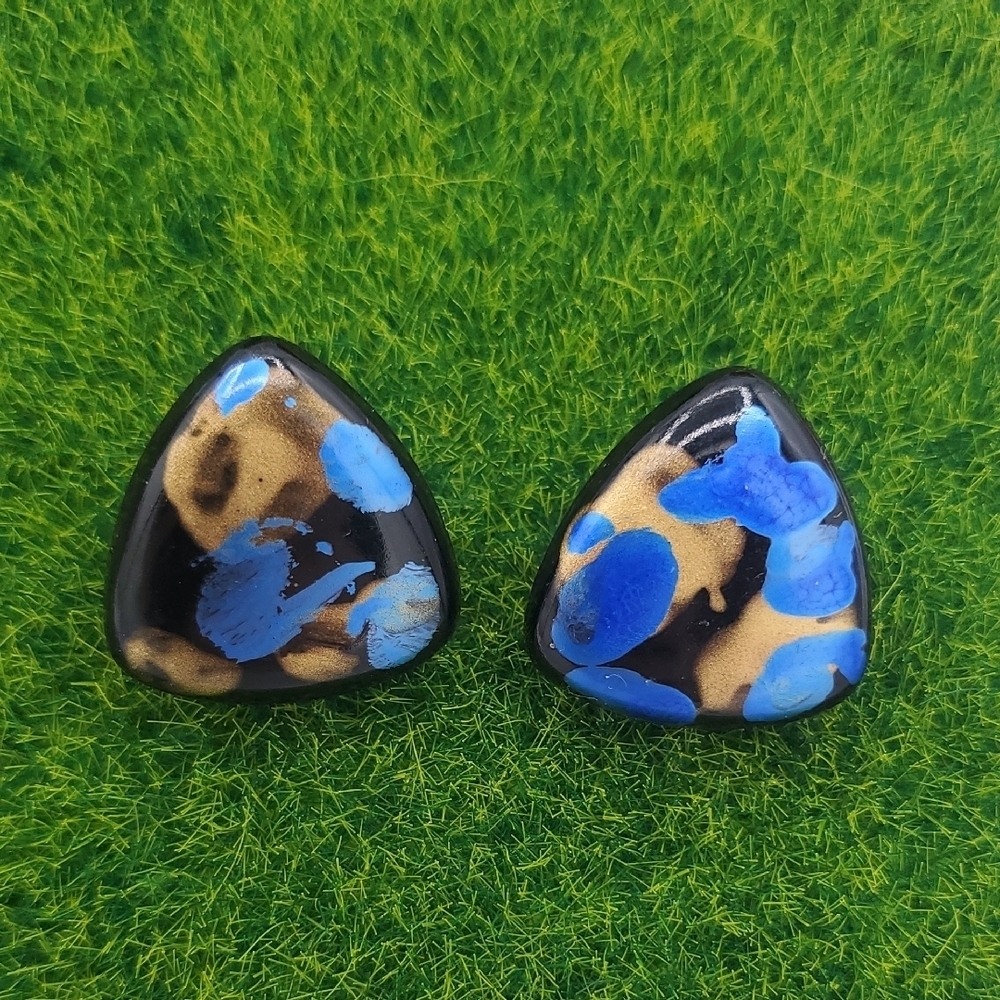 Star Trek Vintage Colorblast Earrings Pierced Ears E1013